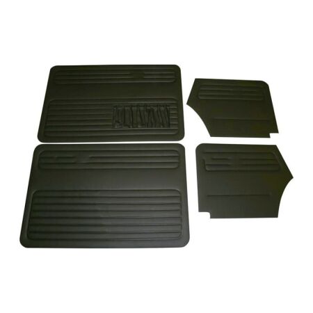Door trim set black