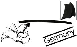 Motorraumdichtung vorne A-Qualität