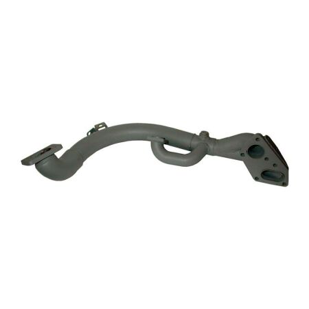 Turbo Bypass Pipe Stainless Steel gray