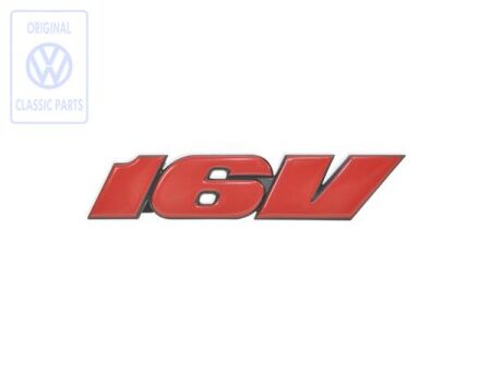 Schriftzug 16V