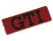Inscription GTI latérale pour Golf 2
