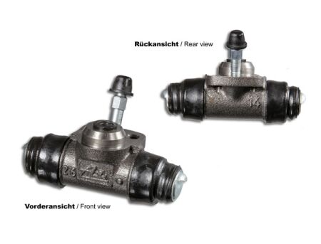 Radbremszylinder (ATE) hinten, 14,29 Golf 1 Golf 1 Cabrio bis 15-E-011 290 Scirocco 1 Scirocco 2 bis FgNr. 53-E-022 074 (für Fahrzeuge ohne Bremskraftregler) (Lieferumfang: 1 Stück)