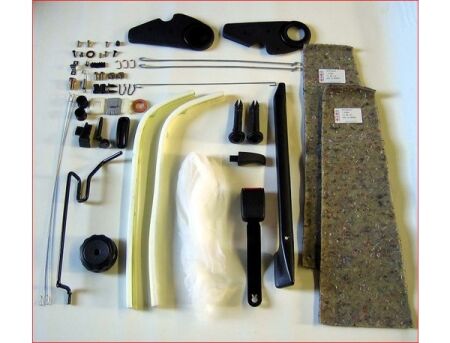 Complete set of mounting parts for right seat Passat / Golf / Polo / Various VW