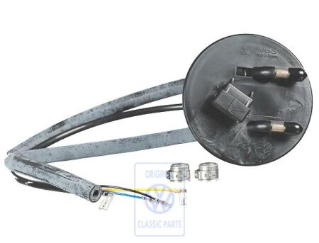 Flange for fuel pump