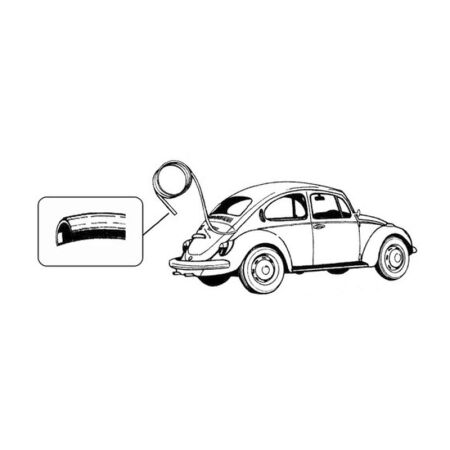 Moulure décorative de gouttière chromée (2 pièces)