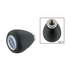 Gear knob with emblem EMPI black vinyl