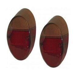 Rear light glass smoke (2 pieces)
