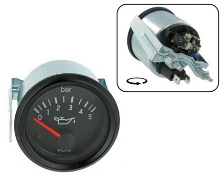 Öldruckanzeige 0-5 bar Ø 52 mm (VDO)