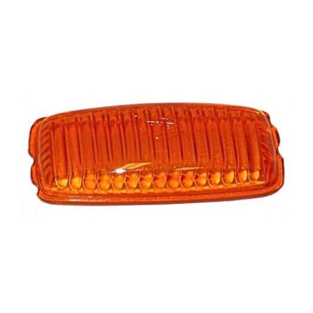 Yellow turn signal glass left/right