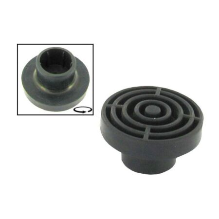 Pedal rubber high beam