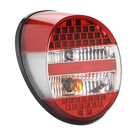 LED tail light unit red / clear / red 12 Volt