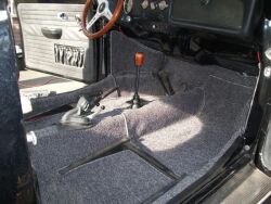 Gray 7-piece carpet set