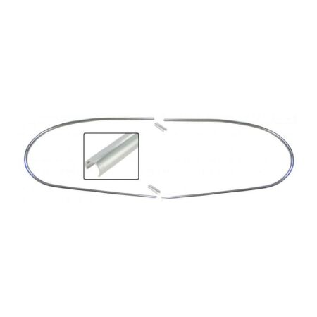 Zierleiste Fensterrahmen Heckscheibe Aluminium