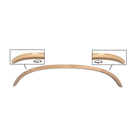 Support arrière en bois (bois)