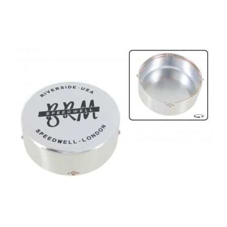 Radnabenabdeckung Aluminium poliert Speedwell BRM