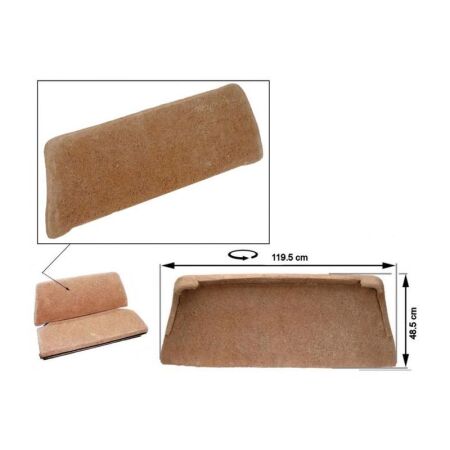 Polsterung für Rückenlehne Rücksitz Rosshaar