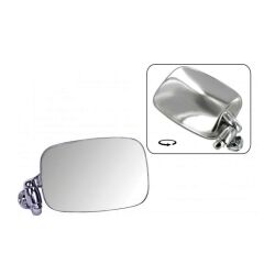 Außenspiegel hochglänzend Edelstahl rechts