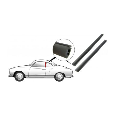 Joint de colonne de fenêtre latérale (2 pièces)