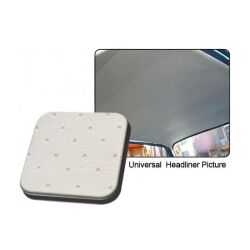Himmel perforierte Vinyl ohne Schiebedach Off White