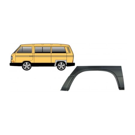 Radlauf hinten links Außenblech