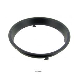Zierring schwarz Aluminium