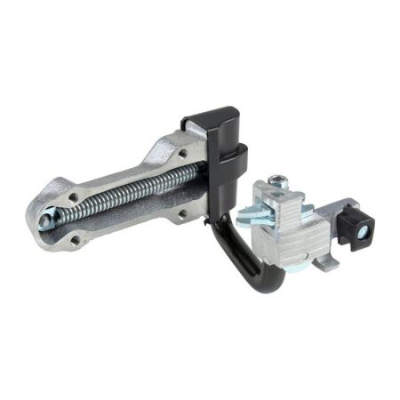 Charnière pour porte coulissante droite