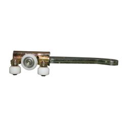 Guide de rouleau pour porte coulissante en bas à...