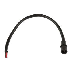 Front brake pad wear sensor