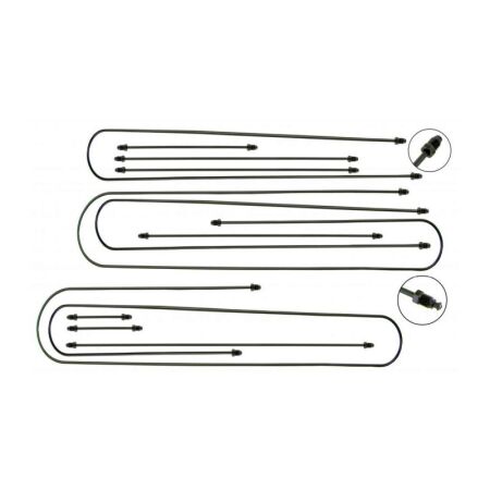 Brake line set (11 pieces)