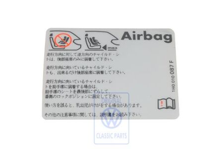 Plaque signalétique pour T4