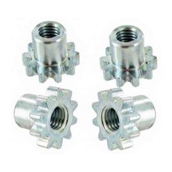 Adjustment nut for brake shoes (set of 4 pieces)