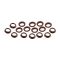 Stösselrohrdichtung 19,8 mm (Satz 16 Stück)