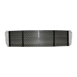 Air intake grille for engine, black