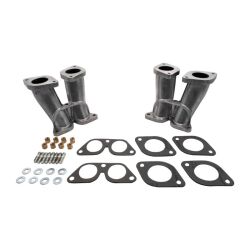 Suction stub set, double channel, 40 IDF/HPMX