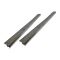 Running board set, billet look, aluminum, polished, 2 pieces