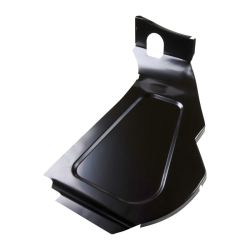 Connection plate, front, at A-pillar, left