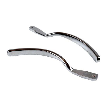 Cabrio-Verdeckgriff-Set, chrom, 2 Stück