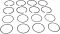 Kolbenringsatz 77,0mm 2,00x2,00x4,00mm Standard