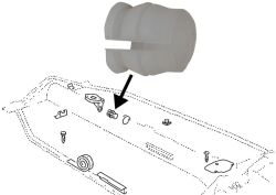 Bushings for selector rod