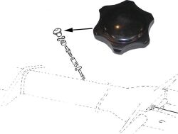 Button for heating control