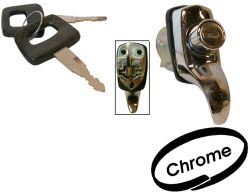 Motorhaubenschloß chrom