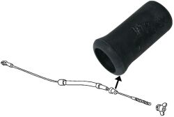 Clutch cable sleeve