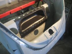 Reparaturblech Innenschürze