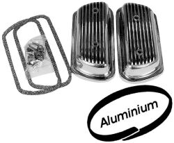 Ventildeckel Aluminium geschraubt inkl. Dichtungen und...